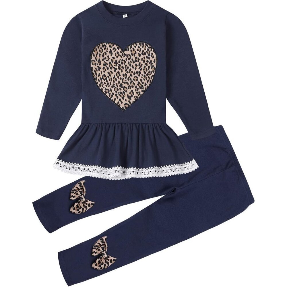Little Girls Clothing Sets Unicorn Sweatshirts Top and Pants Set Girls 2 Piece O